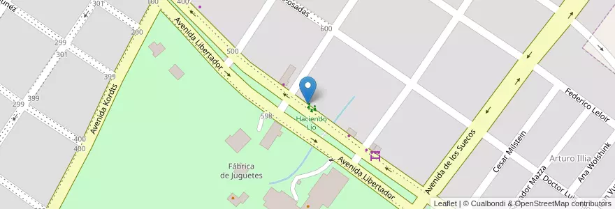 Mapa de ubicacion de Doyang Gym Alem en آرژانتین, Misiones, Departamento Leandro N. Alem, Municipio De Leandro N. Alem, Leandro N. Alem.