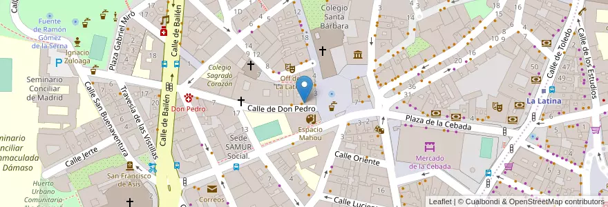 Mapa de ubicacion de Dr Limón en Spanien, Autonome Gemeinschaft Madrid, Autonome Gemeinschaft Madrid, Área Metropolitana De Madrid Y Corredor Del Henares, Madrid.