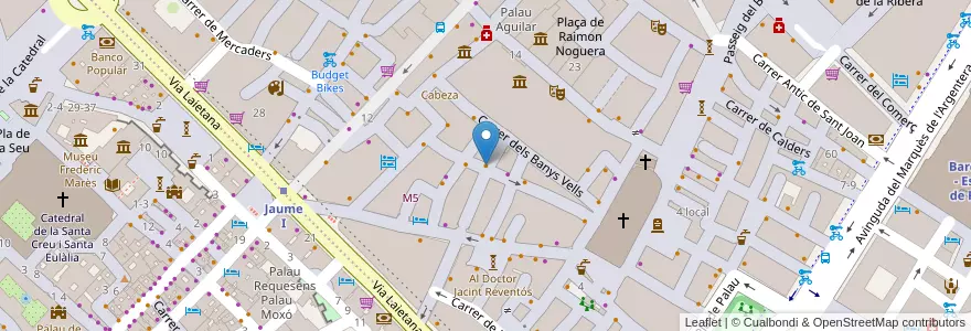 Mapa de ubicacion de Dr Stravinsky en Испания, Каталония, Барселона, Барселонес, Барселона.