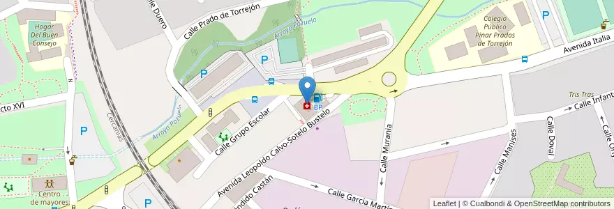 Mapa de ubicacion de Dra. Fdez - Shaw en Espanha, Comunidade De Madrid, Comunidade De Madrid, Área Metropolitana De Madrid Y Corredor Del Henares, Pozuelo De Alarcón.