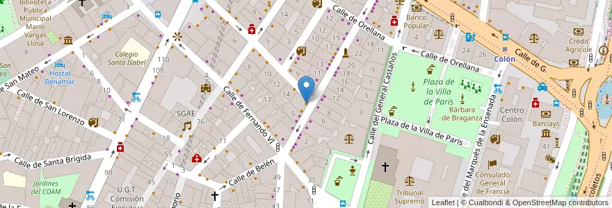 Mapa de ubicacion de Dray Martina en Spanien, Autonome Gemeinschaft Madrid, Autonome Gemeinschaft Madrid, Área Metropolitana De Madrid Y Corredor Del Henares, Madrid.