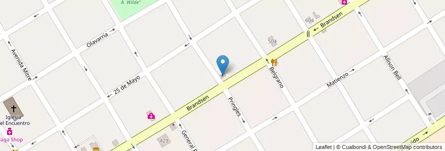 Mapa de ubicacion de Dreyer & Asociados Abogados en 아르헨티나, 부에노스아이레스주, Partido De Quilmes, Quilmes.