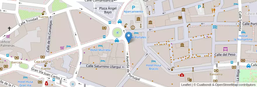 Mapa de ubicacion de Drunken Duck en Spanien, La Rioja, La Rioja, Logroño.