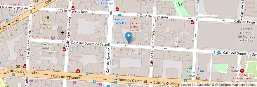 Mapa de ubicacion de D'Sesto en Espanha, Comunidade De Madrid, Comunidade De Madrid, Área Metropolitana De Madrid Y Corredor Del Henares, Madrid.