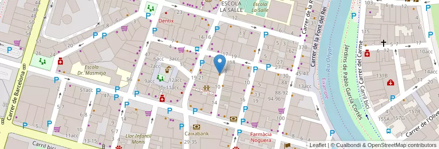 Mapa de ubicacion de Dubai Shisha Lounge en España, Catalunya, Girona, Gironès, Girona.