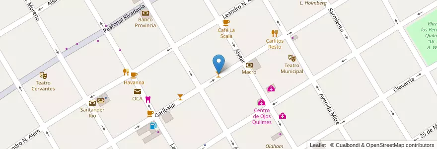 Mapa de ubicacion de Dunkue en Arjantin, Buenos Aires, Partido De Quilmes, Quilmes.