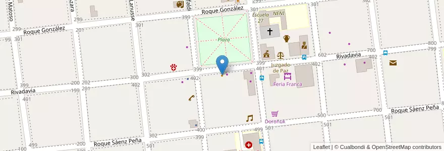Mapa de ubicacion de Duomo en آرژانتین, Misiones, Departamento Concepción, Municipio De Concepción De La Sierra, Concepción De La Sierra.