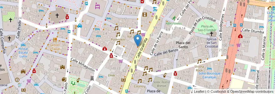 Mapa de ubicacion de Duomo's Pizza en Espagne, Castille-Et-León, Salamanque, Campo De Salamanca, Salamanque.