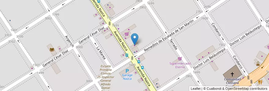 Mapa de ubicacion de E Iluminación, Villa Santa Rita en アルゼンチン, Ciudad Autónoma De Buenos Aires, ブエノスアイレス, Comuna 11.