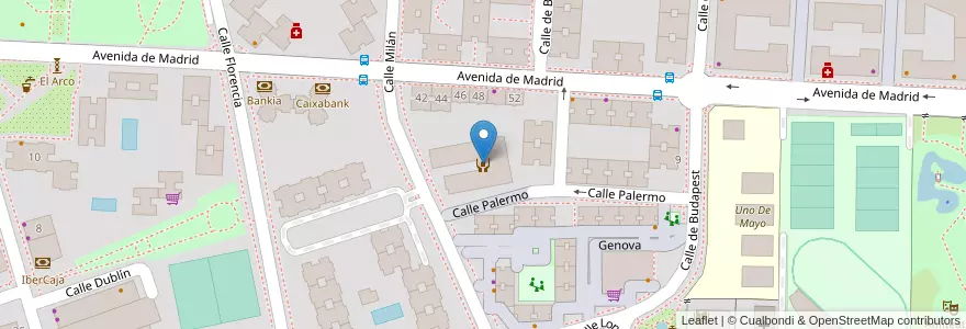 Mapa de ubicacion de Edalia Residencial en إسبانيا, منطقة مدريد, منطقة مدريد, Área Metropolitana De Madrid Y Corredor Del Henares, Torrejón De Ardoz.