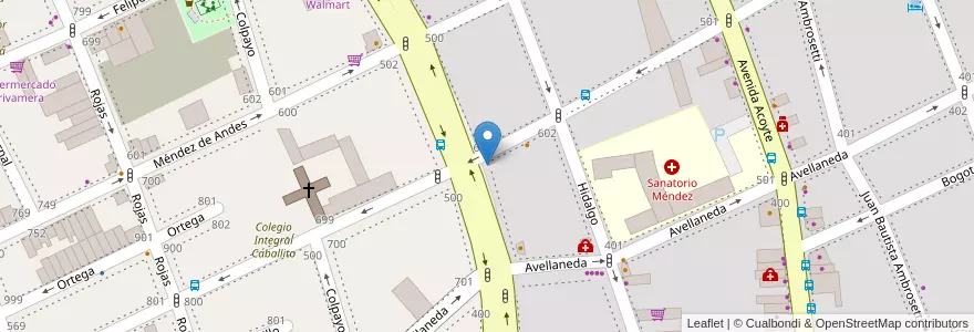 Mapa de ubicacion de EDDIE, Caballito en آرژانتین, Ciudad Autónoma De Buenos Aires, Buenos Aires, Comuna 6.