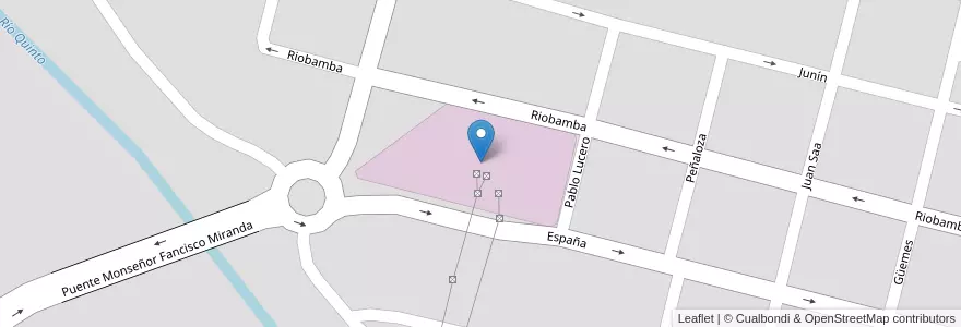 Mapa de ubicacion de EDESAL S.A. en Argentine, San Luis, General Pedernera, Villa Mercedes, Municipio De Villa Mercedes.