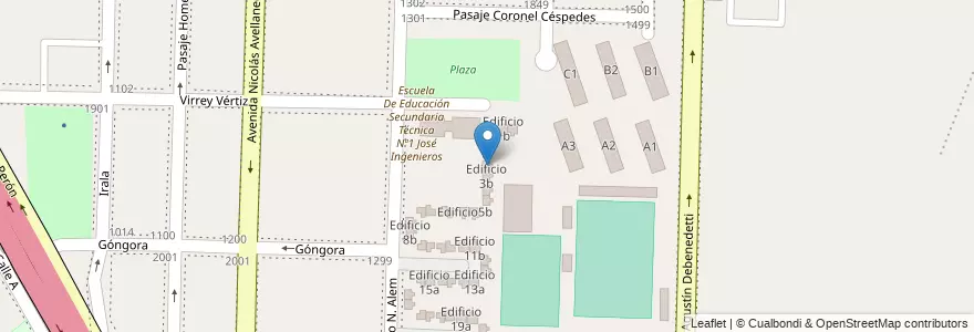 Mapa de ubicacion de Edificio 3a en アルゼンチン, ブエノスアイレス州, Partido De Avellaneda, Dock Sud.