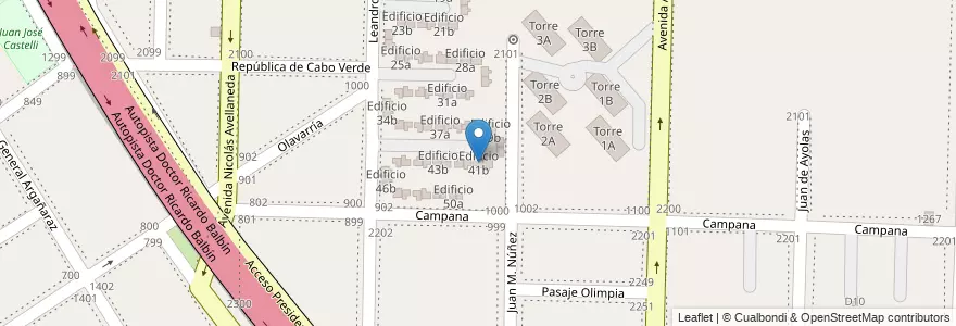 Mapa de ubicacion de Edificio 41b en Аргентина, Буэнос-Айрес, Partido De Avellaneda, Dock Sud.