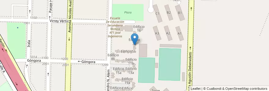 Mapa de ubicacion de Edificio 4a en 阿根廷, 布宜诺斯艾利斯省, Partido De Avellaneda, Dock Sud.