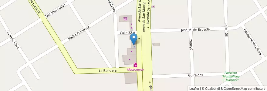 Mapa de ubicacion de Edificio Copan en 阿根廷, 布宜诺斯艾利斯省, Partido De Florencio Varela, Florencio Varela.