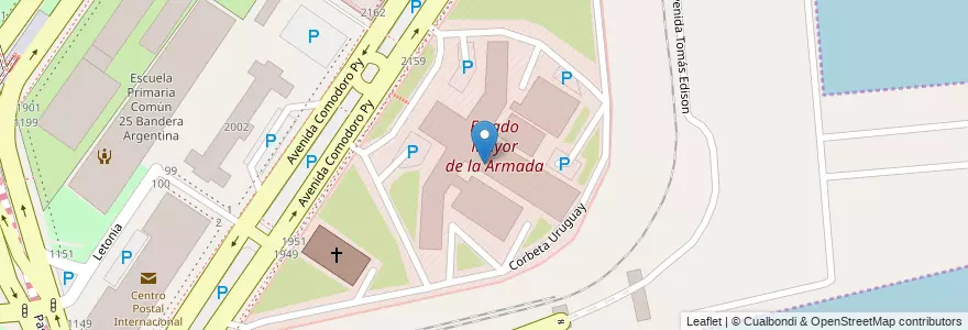 Mapa de ubicacion de Edificio Libertad, Retiro en アルゼンチン, Ciudad Autónoma De Buenos Aires, Comuna 1, ブエノスアイレス.