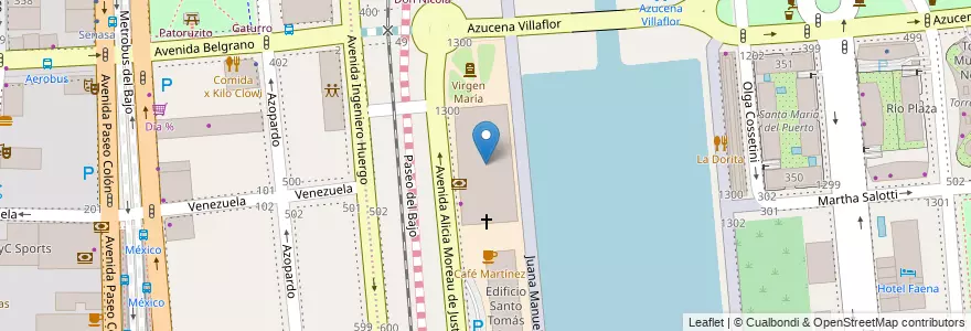 Mapa de ubicacion de Edificio Santa María de los Buenos Aires, Puerto Madero en Argentina, Autonomous City Of Buenos Aires, Comuna 1, Autonomous City Of Buenos Aires.