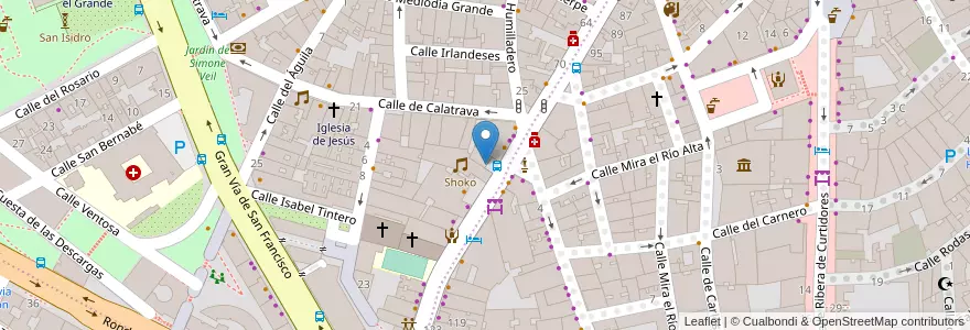Mapa de ubicacion de Edu Veiga en 西班牙, Comunidad De Madrid, Comunidad De Madrid, Área Metropolitana De Madrid Y Corredor Del Henares, Madrid.