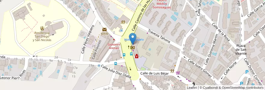 Mapa de ubicacion de EducaChild en Spain, Community Of Madrid, Community Of Madrid, Área Metropolitana De Madrid Y Corredor Del Henares, Pozuelo De Alarcón.
