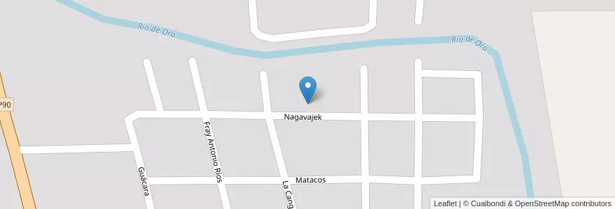 Mapa de ubicacion de E.E.P. N° 895 NAM QOM-Barrio Toba Nam Qon en Аргентина, Чако, Departamento Libertador General San Martín, Municipio De General José De San Martín.