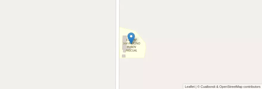 Mapa de ubicacion de E.E.P. Nº 364 PAULINO RUBEN PASCUAL en 阿根廷, Chaco, Departamento O'Higgins, Municipio De La Clotilde.