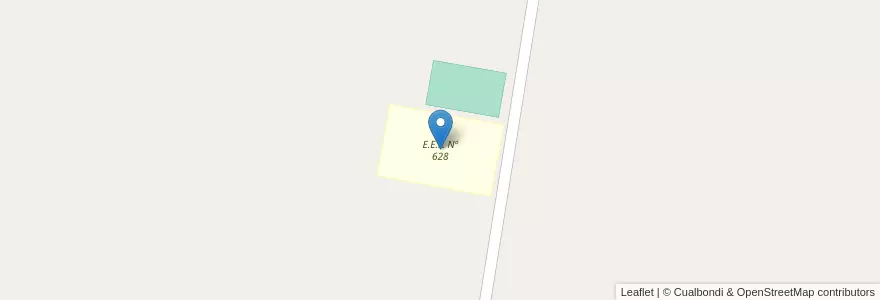 Mapa de ubicacion de E.E.P. Nº 628 en Argentinië, Chaco, Departamento Independencia, Municipio De Avia Terai.