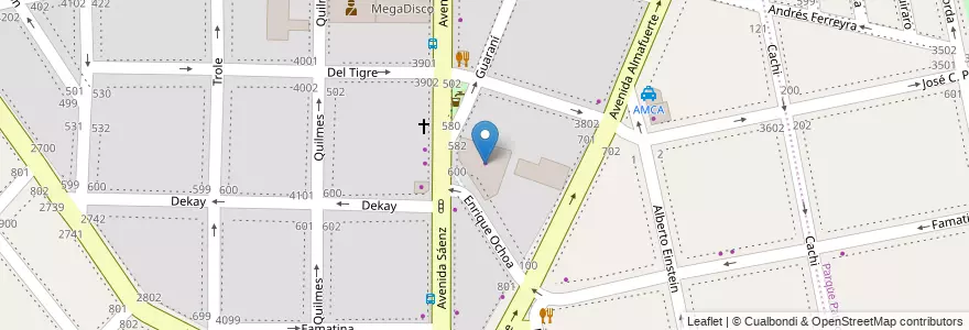 Mapa de ubicacion de Ejercito de Salvación, Nueva Pompeya en آرژانتین, Ciudad Autónoma De Buenos Aires, Comuna 4, Buenos Aires.