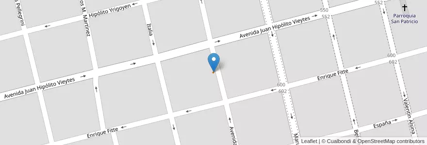 Mapa de ubicacion de El Ancla en Arjantin, Buenos Aires, Partido De San Antonio De Areco, San Antonio De Areco.