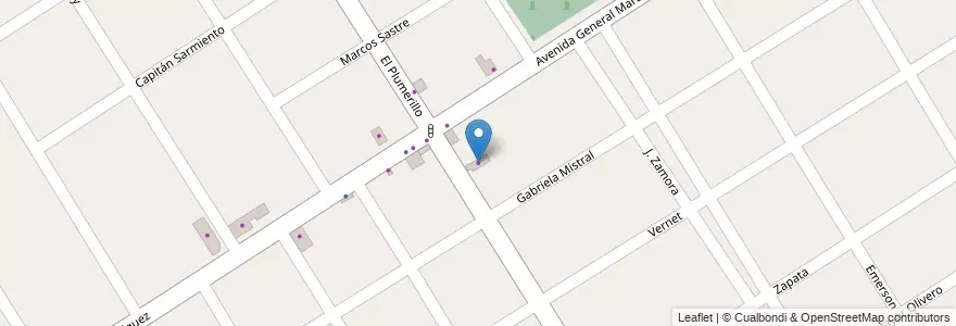 Mapa de ubicacion de El Angel en Аргентина, Буэнос-Айрес, Partido De Lomas De Zamora, Villa Centenario.