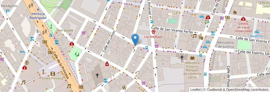 Mapa de ubicacion de El Arquibar en Испания, Мадрид, Мадрид, Área Metropolitana De Madrid Y Corredor Del Henares, Мадрид.