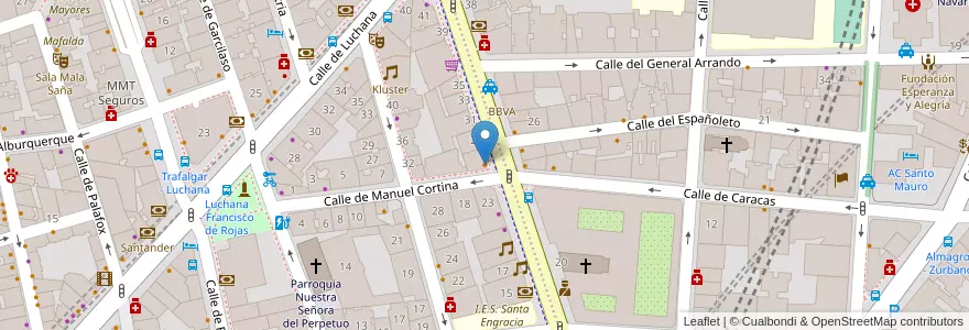 Mapa de ubicacion de El Barco en Испания, Мадрид, Мадрид, Área Metropolitana De Madrid Y Corredor Del Henares, Мадрид.