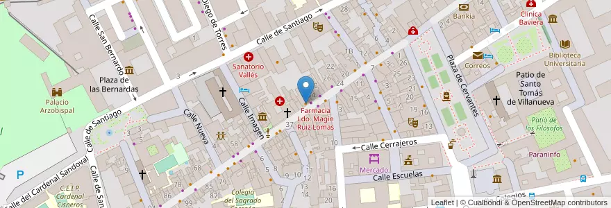 Mapa de ubicacion de El Baserri en Испания, Мадрид, Мадрид, Área Metropolitana De Madrid Y Corredor Del Henares, Alcalá De Henares.