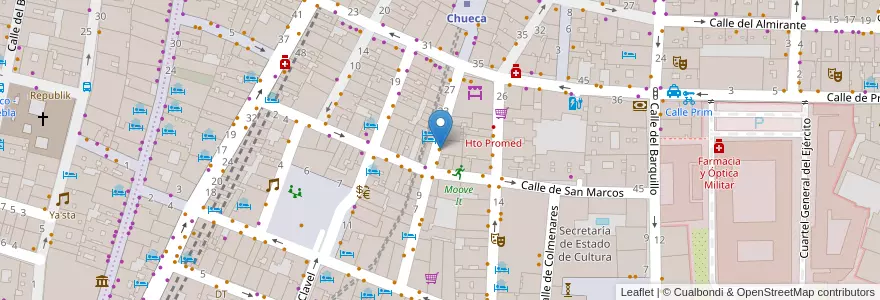 Mapa de ubicacion de El Bierzo en Испания, Мадрид, Мадрид, Área Metropolitana De Madrid Y Corredor Del Henares, Мадрид.