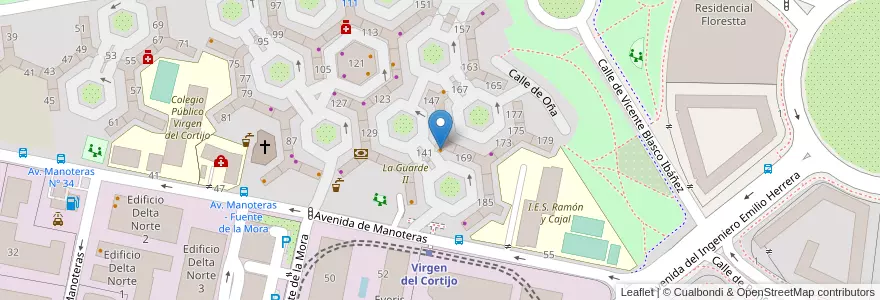 Mapa de ubicacion de El Boletín en Испания, Мадрид, Мадрид, Área Metropolitana De Madrid Y Corredor Del Henares, Мадрид.