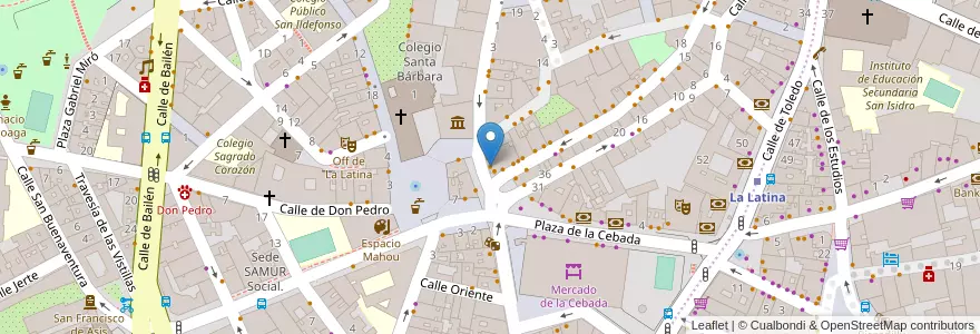 Mapa de ubicacion de El Bonanno en Испания, Мадрид, Мадрид, Área Metropolitana De Madrid Y Corredor Del Henares, Мадрид.