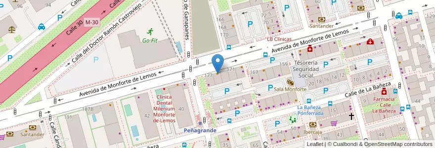 Mapa de ubicacion de El Boquerón en Espanha, Comunidade De Madrid, Comunidade De Madrid, Área Metropolitana De Madrid Y Corredor Del Henares, Madrid.