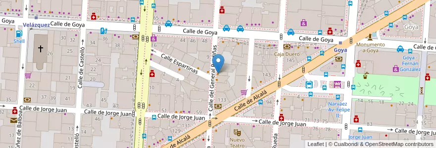 Mapa de ubicacion de El buey en Espanha, Comunidade De Madrid, Comunidade De Madrid, Área Metropolitana De Madrid Y Corredor Del Henares, Madrid.
