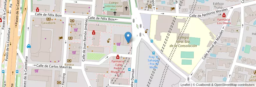 Mapa de ubicacion de El Caciquito en Espanha, Comunidade De Madrid, Comunidade De Madrid, Área Metropolitana De Madrid Y Corredor Del Henares, Madrid.