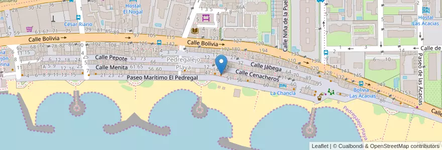 Mapa de ubicacion de El Caleño en Sepanyol, Málaga-Costa Del Sol, Málaga.