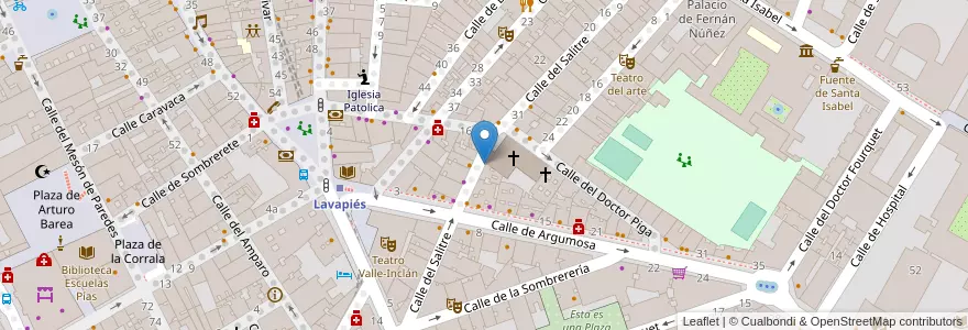 Mapa de ubicacion de El Camino en Испания, Мадрид, Мадрид, Área Metropolitana De Madrid Y Corredor Del Henares, Мадрид.