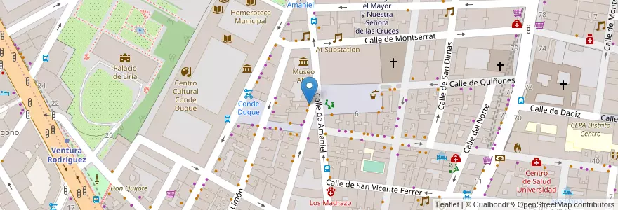 Mapa de ubicacion de El Cangrejero en Испания, Мадрид, Мадрид, Área Metropolitana De Madrid Y Corredor Del Henares, Мадрид.