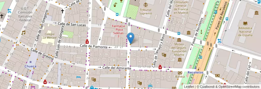 Mapa de ubicacion de El Cano de Xiquena en Испания, Мадрид, Мадрид, Área Metropolitana De Madrid Y Corredor Del Henares, Мадрид.