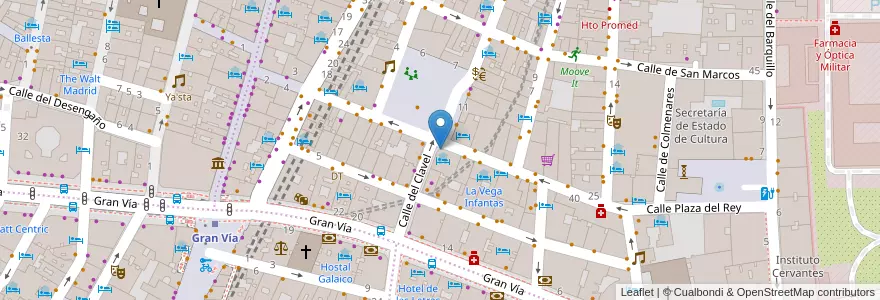 Mapa de ubicacion de El Casco Viejo en Испания, Мадрид, Мадрид, Área Metropolitana De Madrid Y Corredor Del Henares, Мадрид.