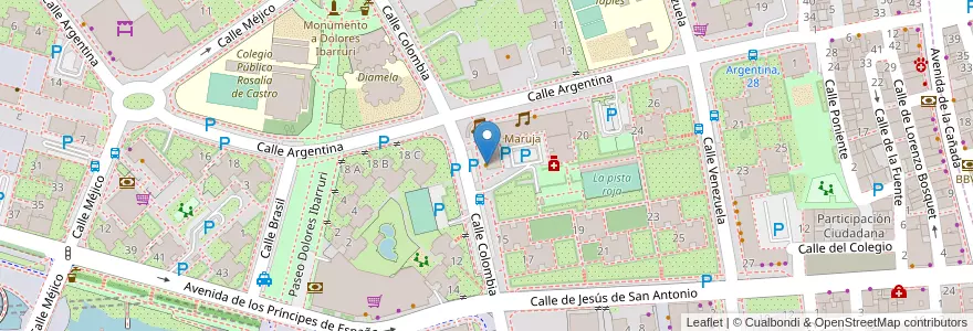 Mapa de ubicacion de El Castillo en Espanha, Comunidade De Madrid, Comunidade De Madrid, Área Metropolitana De Madrid Y Corredor Del Henares, Coslada.