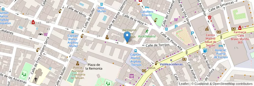 Mapa de ubicacion de El Cebón en Испания, Мадрид, Мадрид, Área Metropolitana De Madrid Y Corredor Del Henares, Мадрид.
