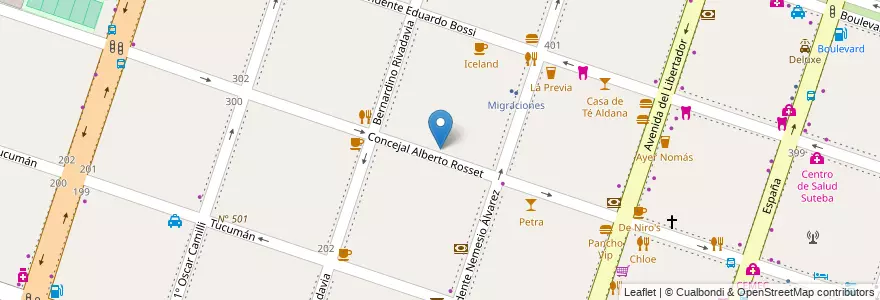 Mapa de ubicacion de El Cedro en Arjantin, Buenos Aires, Partido De Moreno, Moreno.