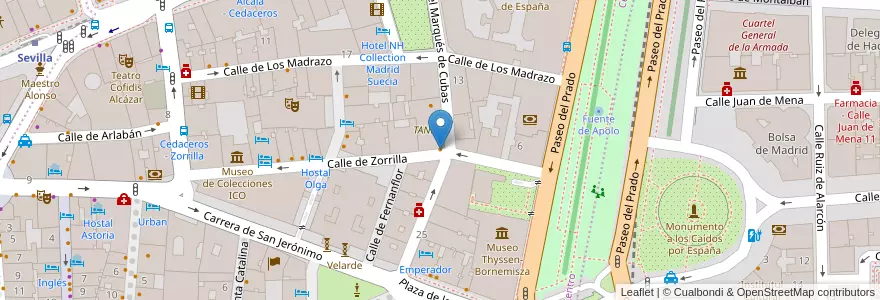 Mapa de ubicacion de El Chico en Spagna, Comunidad De Madrid, Comunidad De Madrid, Área Metropolitana De Madrid Y Corredor Del Henares, Madrid.