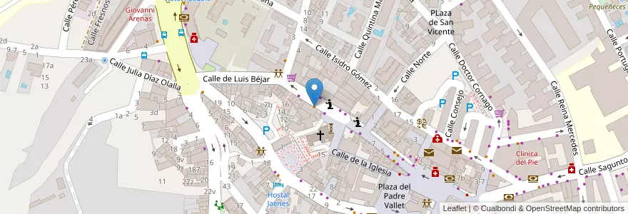 Mapa de ubicacion de El Chiringuito en إسبانيا, منطقة مدريد, منطقة مدريد, Área Metropolitana De Madrid Y Corredor Del Henares, Pozuelo De Alarcón.