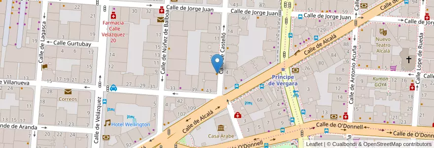Mapa de ubicacion de El Chiscón en 西班牙, Comunidad De Madrid, Comunidad De Madrid, Área Metropolitana De Madrid Y Corredor Del Henares, Madrid.